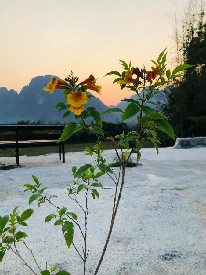 Jungle Paradise Vangvieng - Bungalows ヴァンヴィエン エクステリア 写真