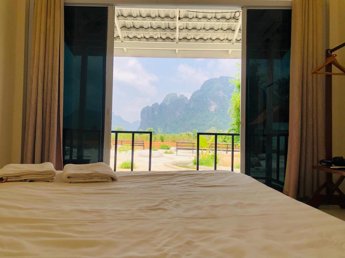 Jungle Paradise Vangvieng - Bungalows ヴァンヴィエン エクステリア 写真