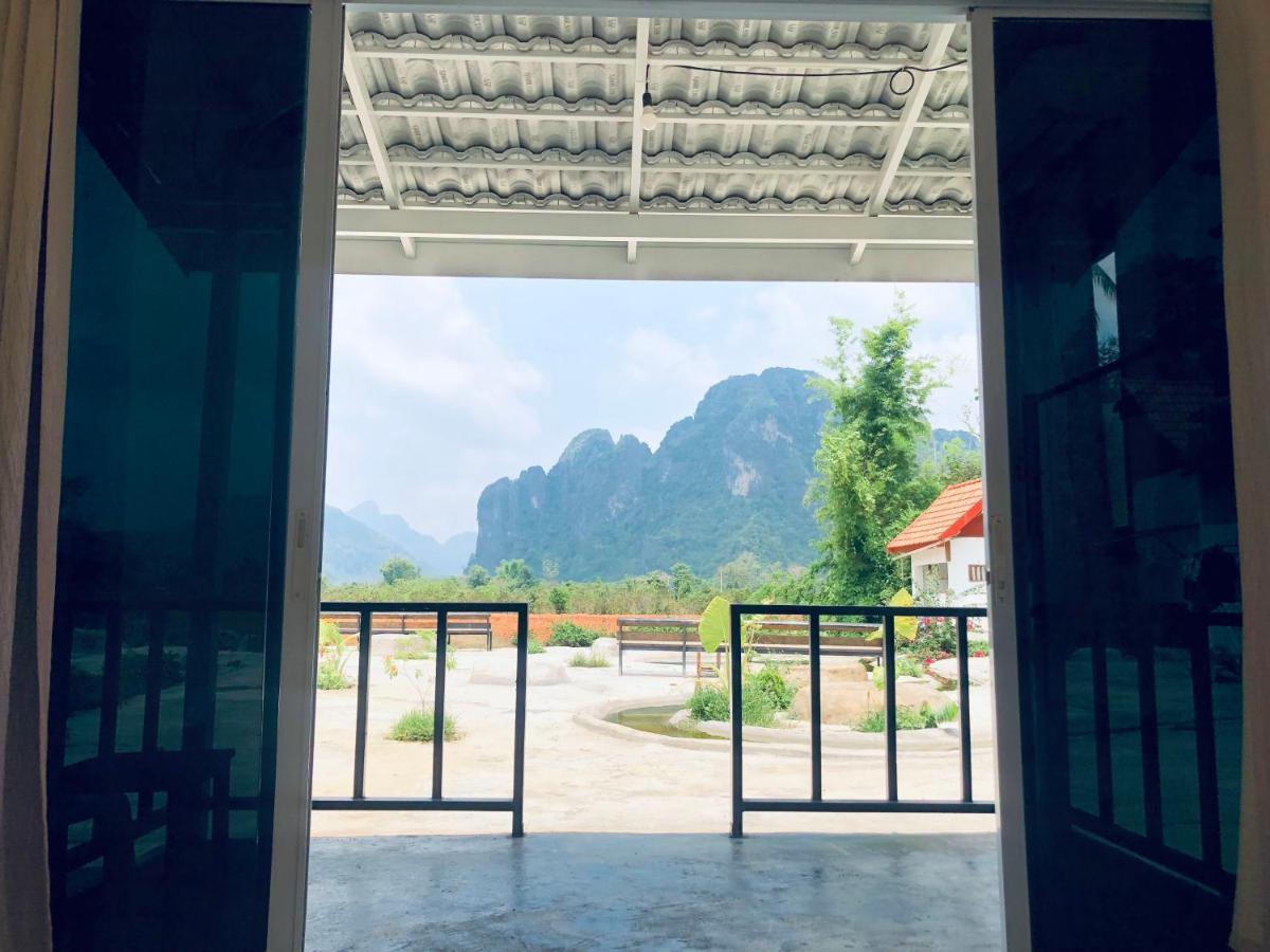 Jungle Paradise Vangvieng - Bungalows ヴァンヴィエン エクステリア 写真