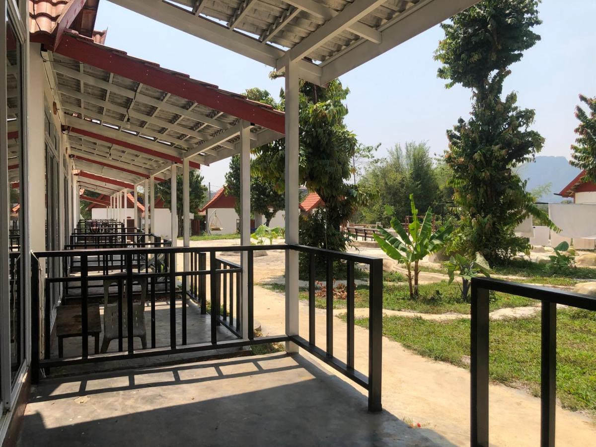 Jungle Paradise Vangvieng - Bungalows ヴァンヴィエン エクステリア 写真