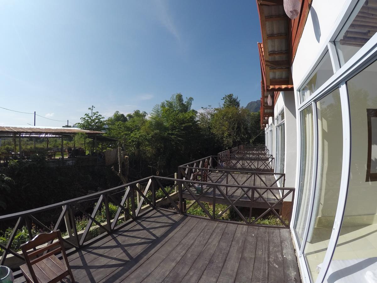 Jungle Paradise Vangvieng - Bungalows ヴァンヴィエン エクステリア 写真